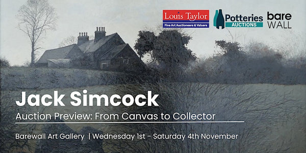 Jack Simcock exceeds auction estimates thanks to Potteries Auctions and Barewall teamup