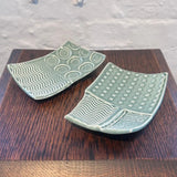 2 Piece half and half Platter by Dave Harper Ceramics from Barewall Art Gallery