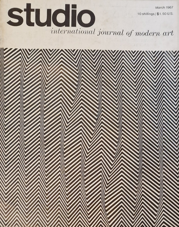 Studio - International Journal of Modern Art March 1967 Magazine