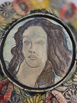 Pre-Raphaelite Framed Ceramic Flowers 2026 by Philip Hardaker
