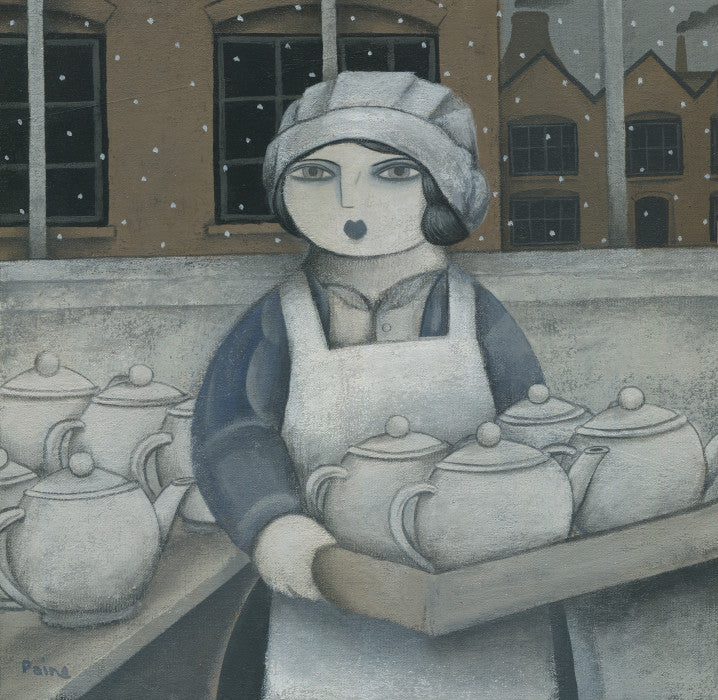 PP2305 - Potteries - Snowy Day In The Potteries by Paine Proffitt