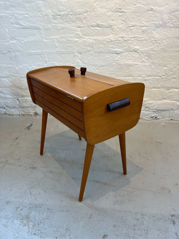 Vintage Mid Century Sewing Box by Lost and Found Projects