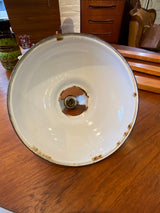Original 1930s Coolicon 11 Inch Industrial Light Fitting by Lost and Found Projects
