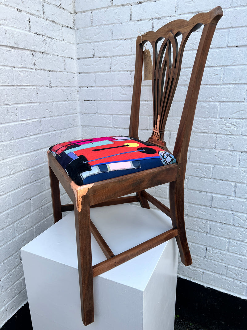 Vintage Georgian Mahogany Chair (Bright) Enos Lovatt by Lost and Found Projects