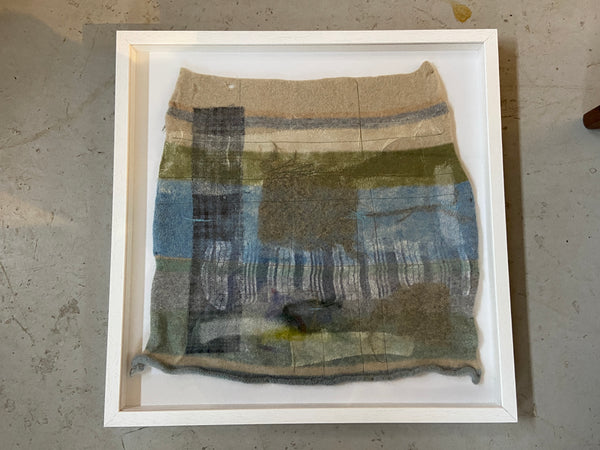 Textile Art The Factory. Felted and embellished by Lost and Found Projects JMRF3