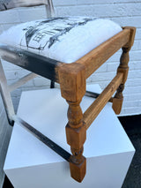 Vintage Pine Farmhouse Chair Arthur Berry by Lost and Found Projects