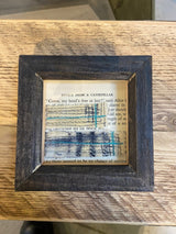 Alice In Wonderland inspired textile art. Advice from a Catepillar. By Lost and Found Projects Furniture