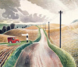 Art Greeting Cards II 2024 by Eric Ravilious B: Wiltshire Landscape Cards from Barewall Art Gallery