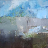 Birch Trees with Sky by Claire Vardy-White Original Art from Barewall Art Gallery