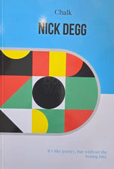 Chalk and Chaze by Nick Degg - Twin Poetry Books Chalk Book from Barewall Art Gallery