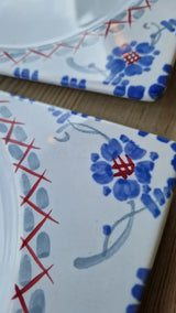 Clarice Cliff Bizarreware Ceramic Plate designed by Gordon Forsyth c1934 made for Harrods Ceramics from Barewall Art Gallery