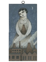 Clay Dust - Mother Town Of The Potteries original art by Paine Proffitt Original Art from Barewall Art Gallery