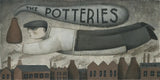 Clay Dust - The Potteries Sky original art by Paine Proffitt Original Art from Barewall Art Gallery
