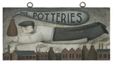 Clay Dust - The Potteries Sky original art by Paine Proffitt Original Art from Barewall Art Gallery