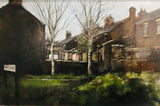 DB20 End Terrace Stoke-on-Trent 2022 by David Brammeld Original Art from Barewall Art Gallery