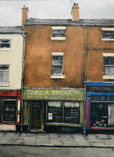 DB21 Take a Break, Burslem 2022 by David Brammeld Original Art from Barewall Art Gallery