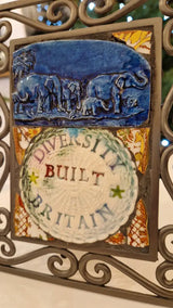 Diversity Built Britain 2024 by Philip Hardaker Ceramics from Barewall Art Gallery