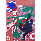 ENLA001 Small Acrylic Flow Series 1990s by Enos Lovatt by Barewall