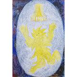 ENLA001 Small Acrylic Flow Series 1990s by Enos Lovatt by Barewall