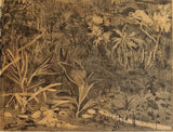 Florida Monotype print c. 1964 by Edna Ginesi Original Art from Barewall Art Gallery