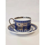 FLUX Archibex Bone China Coffee Cups and Saucers by Rebecca Hogg | FLUX Stoke-on-Trent Ceramics from Barewall Art Gallery