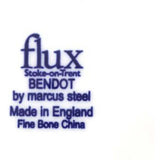 FLUX Bendot Collection by Marcus Steel for FLUX Stoke on Trent Ceramics from Barewall Art Gallery