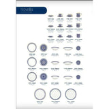 FLUX Novella Collection by Marcus Steel for FLUX Stoke on Trent Ceramics from Barewall Art Gallery