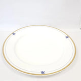 FLUX Type Matters range by Jim Williams for FLUX Stoke on Trent Charger 14" Gold Ceramics from Barewall Art Gallery