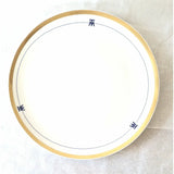 FLUX Type Matters range by Jim Williams for FLUX Stoke on Trent Plate 10" Gold Ceramics from Barewall Art Gallery