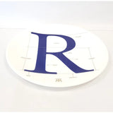 FLUX Type Matters range by Jim Williams for FLUX Stoke on Trent Plate 8" Gold Ceramics from Barewall Art Gallery