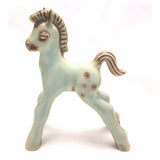 Foal circa 1941 with celadon glaze by Agnete Hoy 21cm x 15cm x 8cm Ceramics from Barewall Art Gallery