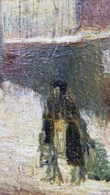 Frosty Morning Dinting Station 2022 by Lucy Manfredi Original Art from Barewall Art Gallery