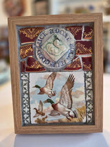 Good Luck and Don't Fuck It Up Duck and Flying Ducks 2026 by Philip Hardaker Ceramics from Barewall Art Gallery