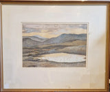 HBW018 Mermaid Pool near Leek, Staffordshire by Harold Bennett Original Art from Barewall Art Gallery