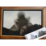 Head and Tree 1968 Oil by Jack Simcock Original Art from Barewall Art Gallery