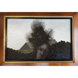 Head and Tree 1968 Oil by Jack Simcock by Barewall