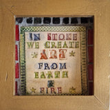 In Stoke we Create ART from Earth and Fire II 2025 by Philip Hardaker Ceramics from Barewall Art Gallery