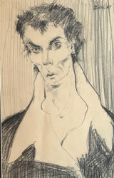 Male Portrait 1967 by John Shelton by Barewall