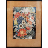 Mixed Flowers Watercolour 1929 by CW Brown Original Art from Barewall Art Gallery