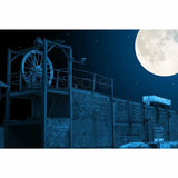 Moon over the Potteries Collection by Richard Howle Moon over Apedale Coal Mine Print from Barewall Art Gallery