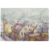 Potteries 20th Century Print Collection by Geoffrey Wynne RI Queen Street Burslem Print from Barewall Art Gallery