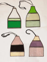 Reclaimed Stained Glass Bottle Kilns 2024 by Rebecca Davies Gift from Barewall Art Gallery