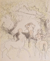 RM3MM The Centaurs c1930 by Raymond Coxon by Barewall