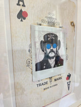 Lemmy - The Ace of Spades original collage 2009 by Pop Artist GRAY