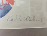 Signed Zandra Rhodes Limited Edition Print My Memories From India 1982 Print from Barewall Art Gallery