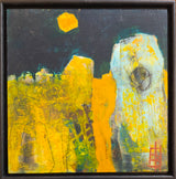 Lichen Moon 2026 by Helen Boardman Original Art from Barewall Art Gallery