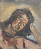 Olivia 2020 Oil on Board by Richard Fitton Original Art from Barewall Art Gallery