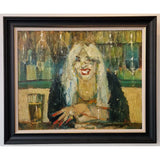Shelia the Barmaid 2022 by Lucy Manfredi Original Art from Barewall Art Gallery