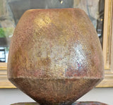 SOCSM3 Pink Gold Vessel by Stephen Murfitt Ceramics from Barewall Art Gallery