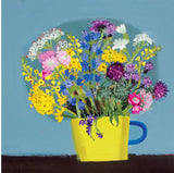 Still Life flowers greetings card collection by Emma Dunbar Summer Hedgerow Bunch greeting card by Emma Dunbar Cards from Barewall Art Gallery